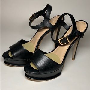 Mercanti Florentini Black Heels Size 9